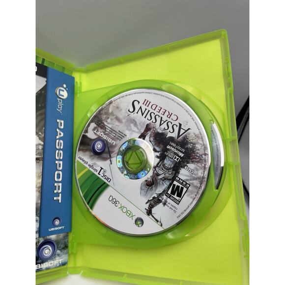 Assassin's Creed III (Microsoft Xbox One, 2012) Complete Tested - Picture 5 of 8